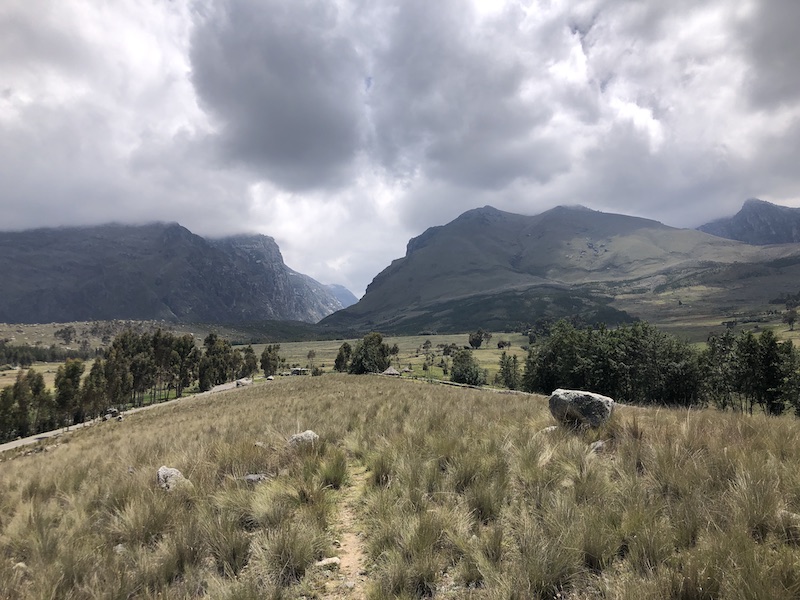 Biking in the Cordillera Blanca