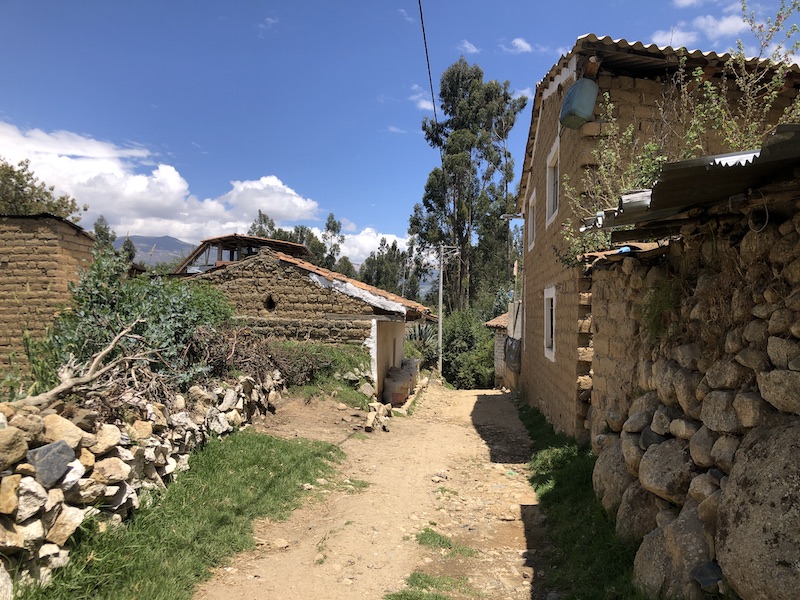 Biking in the Cordillera Blanca