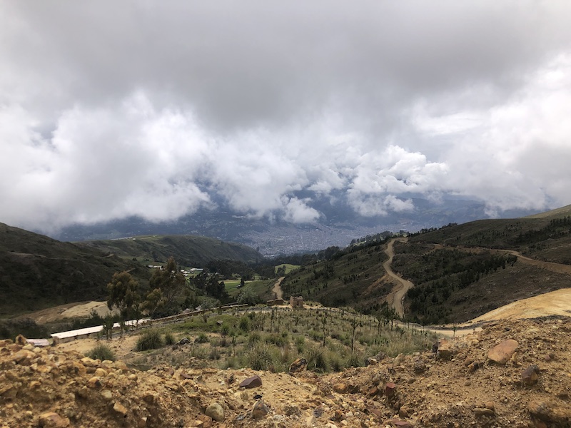 Biking in the Cordillera Negra