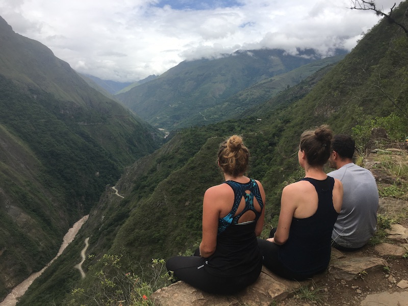 Hiking in the jungle