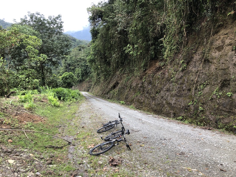 Biking the Ruta de las Cascadas to Puyo