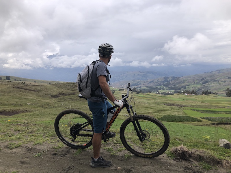 Biking in the Cordillera Negra