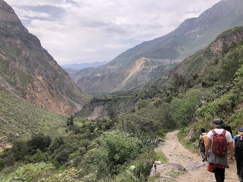 Hiking in the Colca Canyon