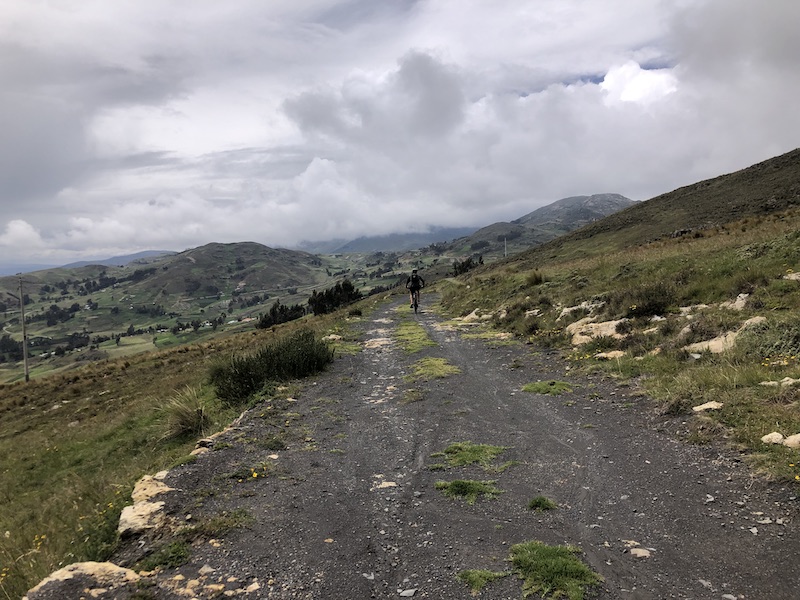 Biking in the Cordillera Negra