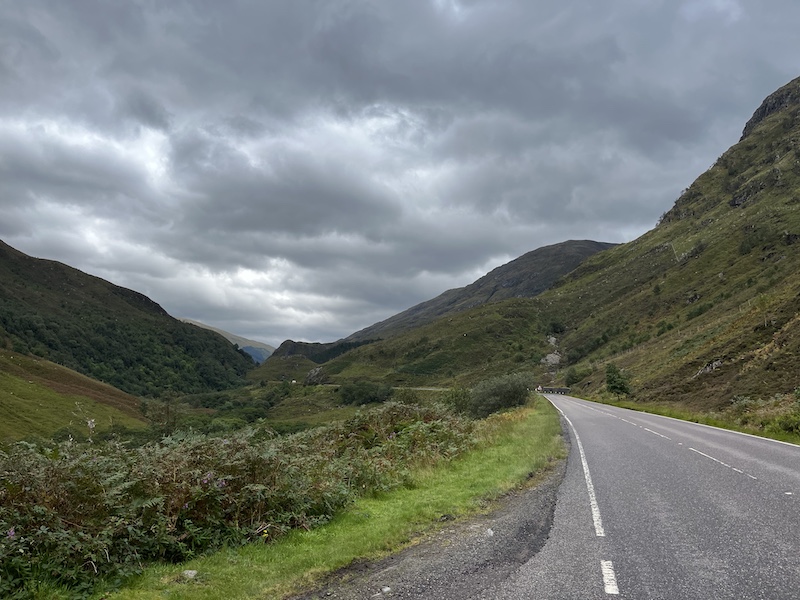 Drive from Portree to Invengarry