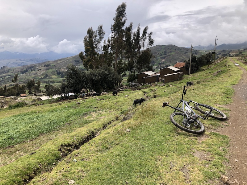 Biking in the Cordillera Negra