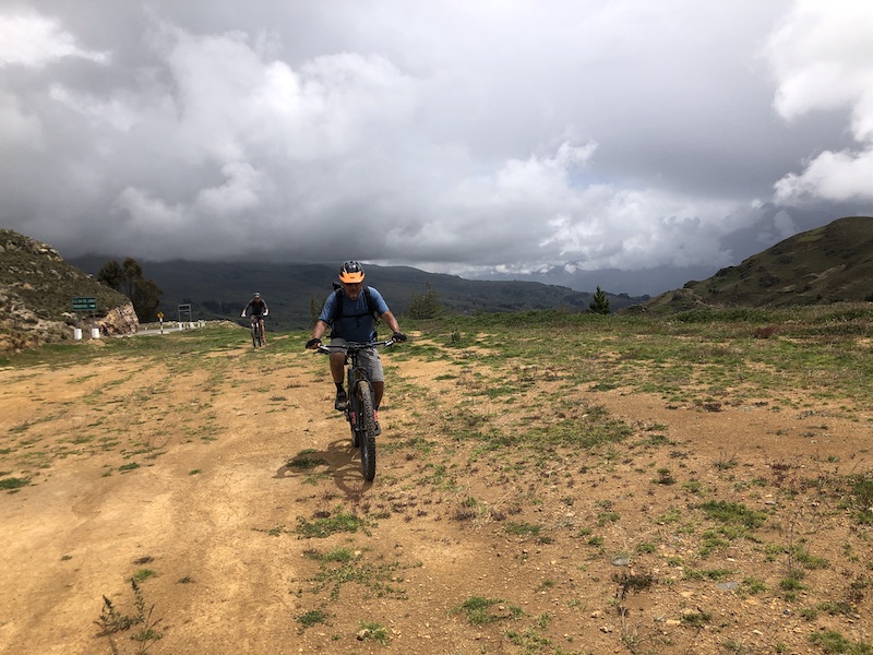 Biking in the Cordillera Negra