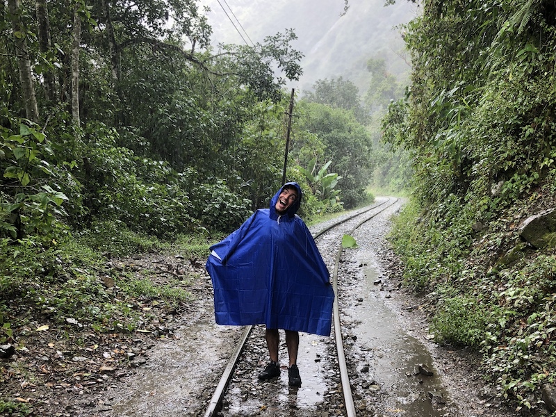 Hiking from Hidroelectrica to Aguas Calientes