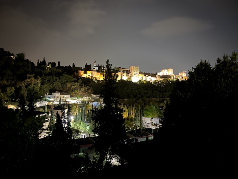 Alhambra from Sacromonte