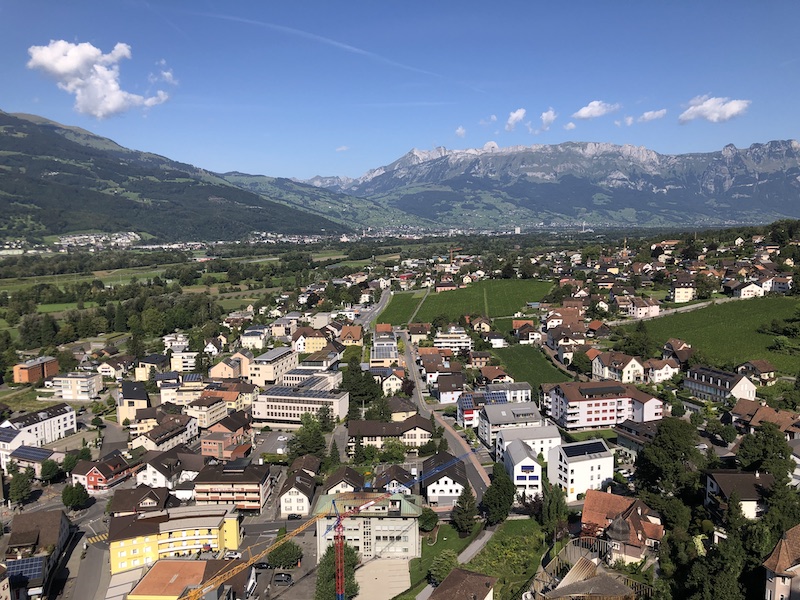 Short stop in Vaduz