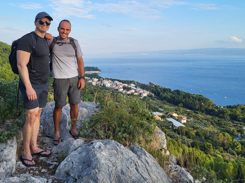 Hiking in Park Šuma Marjan