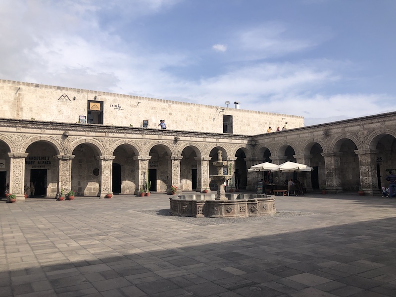 Arequipa walking tour stop