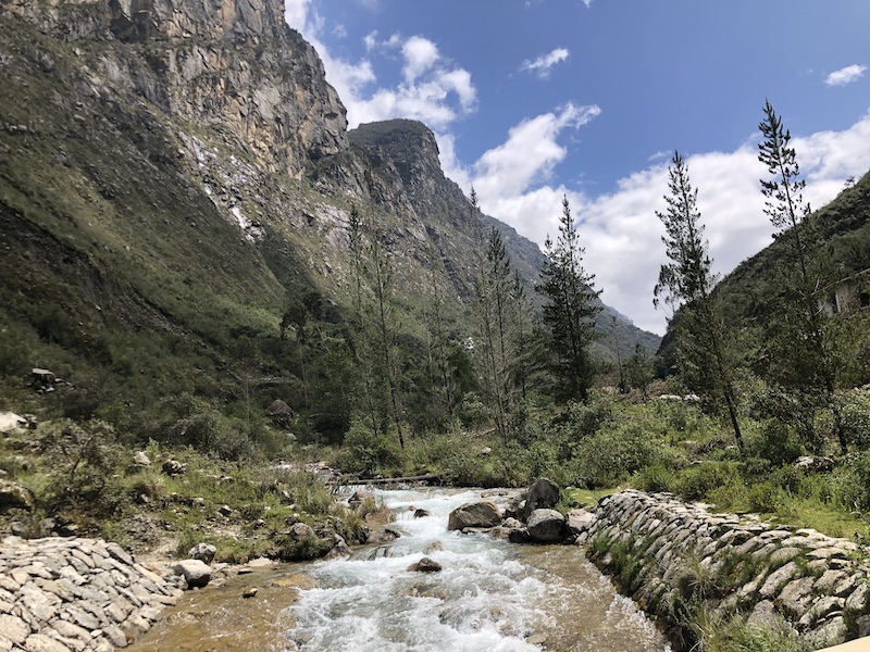 Biking in the Cordillera Blanca