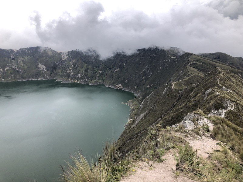 Quilotoa lagoon hike