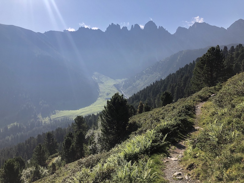 Hiking in Grinzens