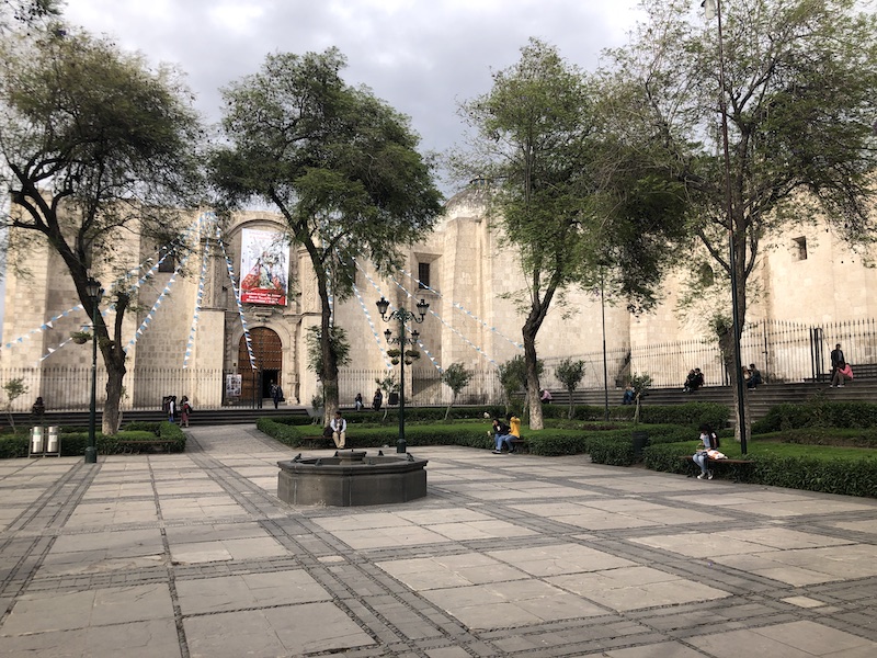 Arequipa walking tour stop