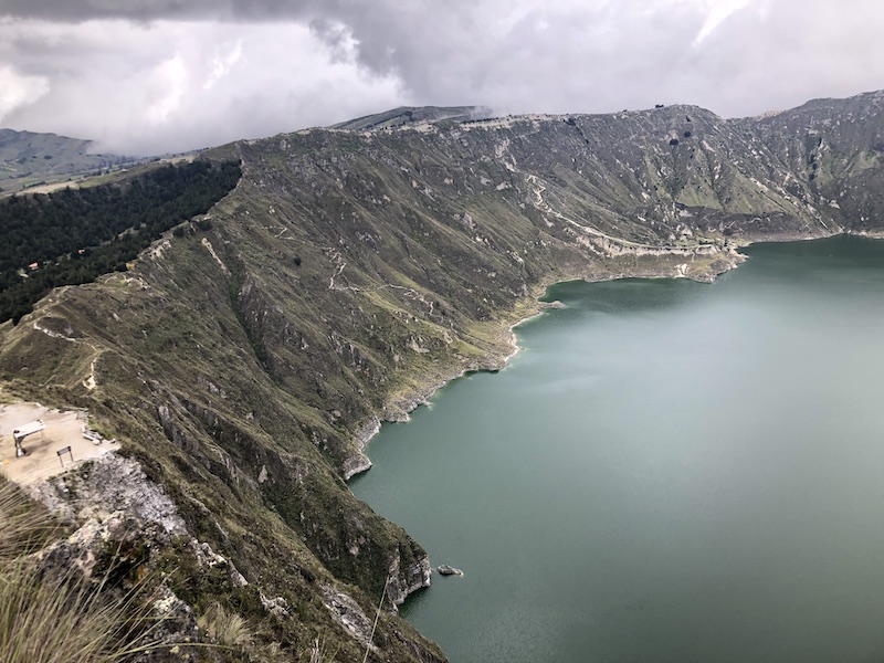 Quilotoa lagoon hike