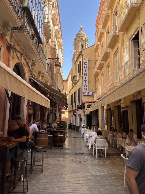 Malaga city center