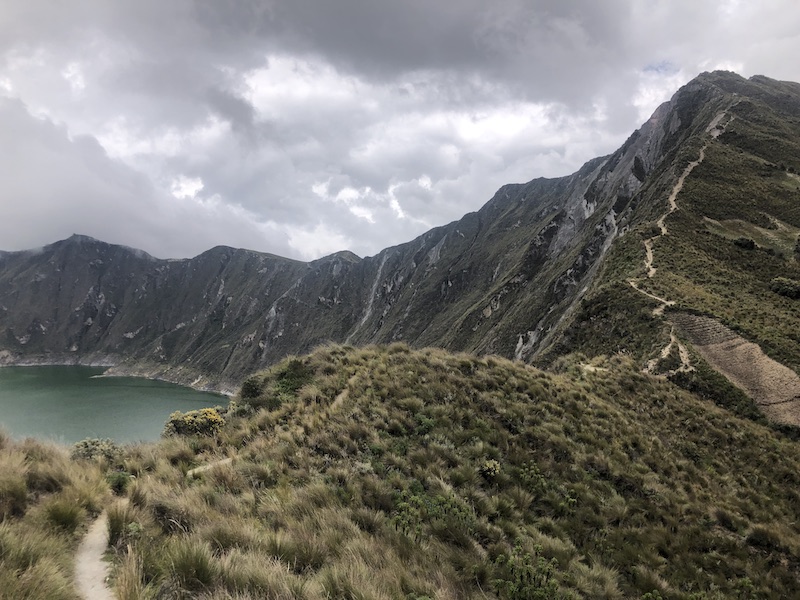 Quilotoa lagoon hike