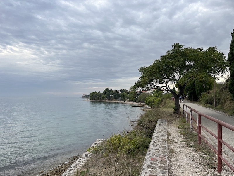 Walk along the shore