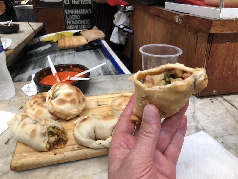 Empanadas at San Telmo