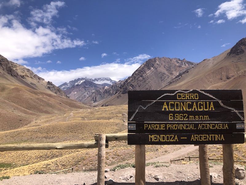 Hiking in Aconcagua