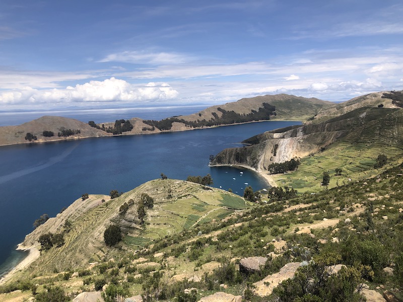 Isla del Sol: View from the mirador