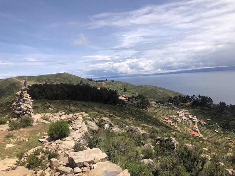 Isla del Sol: View from the mirador