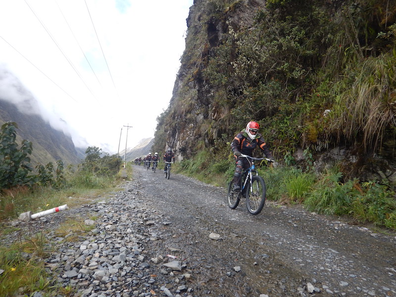 Biking on the Death Road