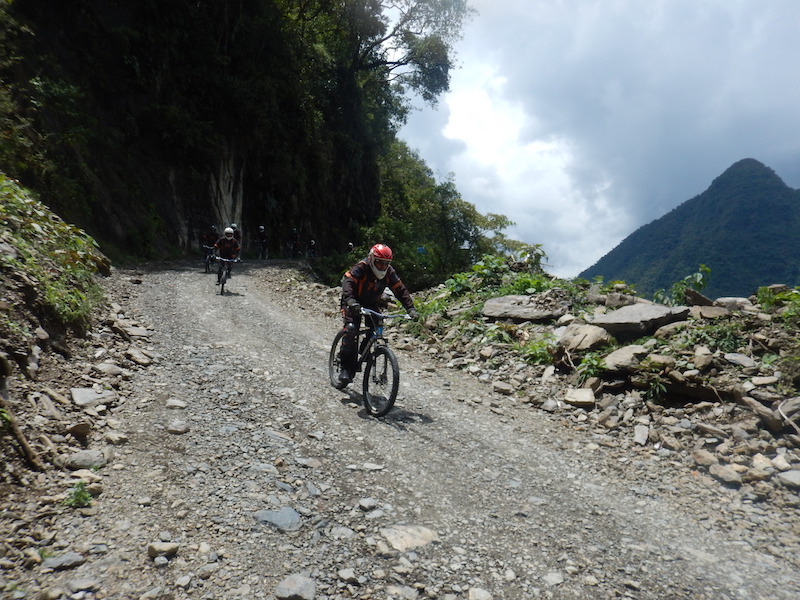 Biking on the Death Road