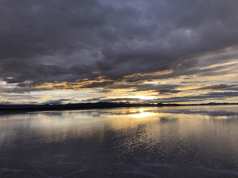 El Salar at sunrise